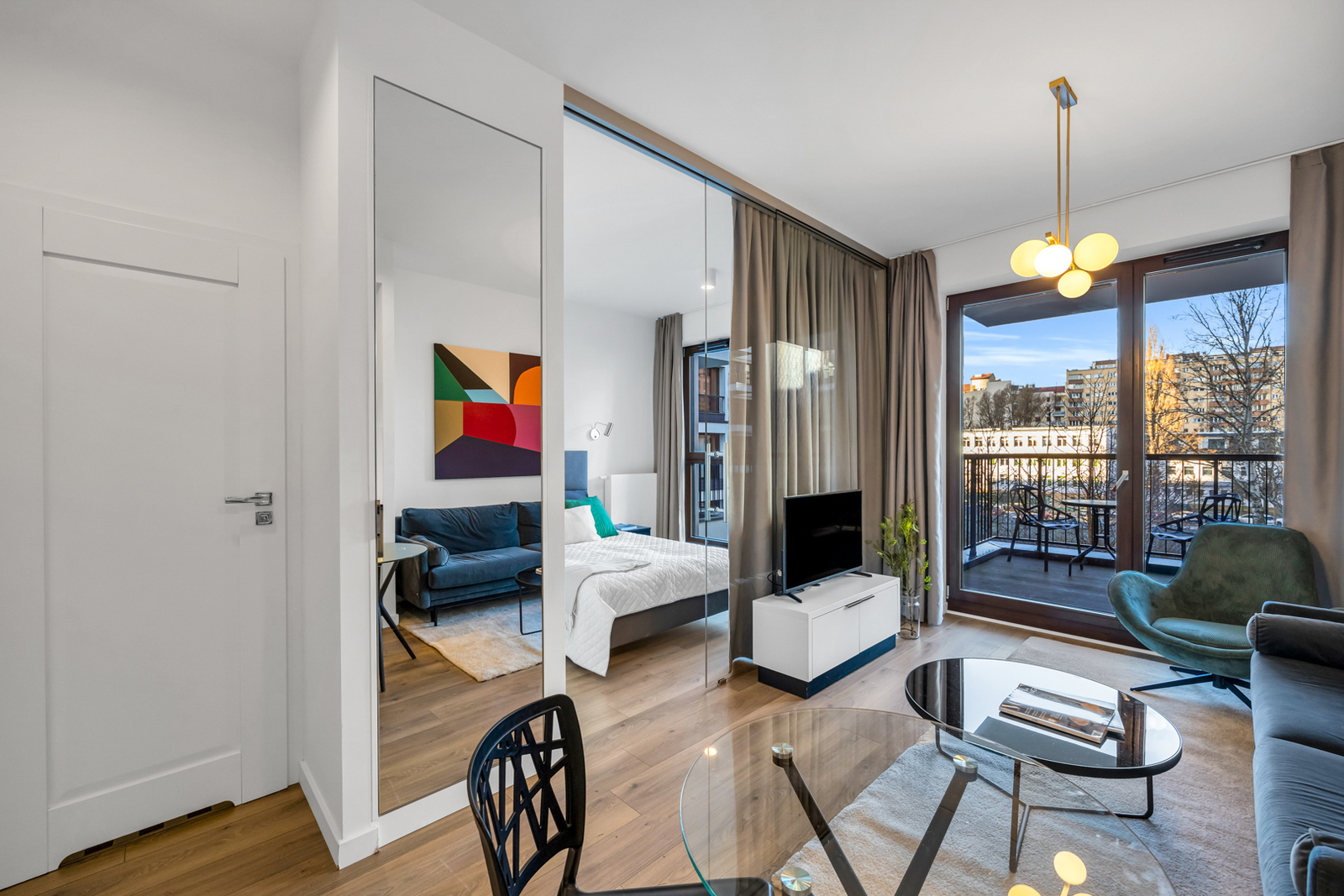 Apartment with balcony at Browary Warszawskie!