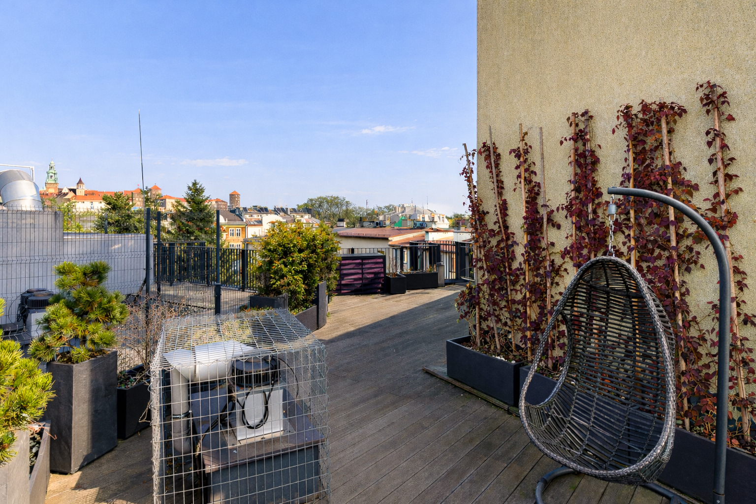 Apartament z widokowym tarasem na dachu!