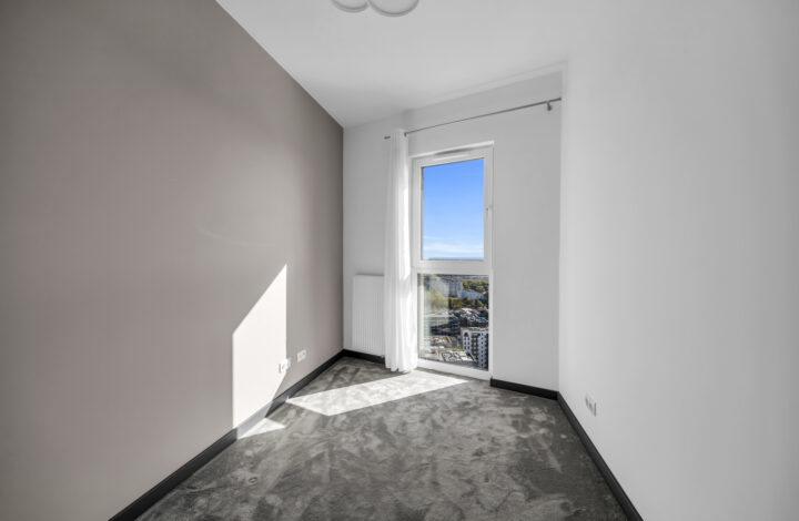 Apartament z Panoramą Miasta | 24 Piętro | Wola