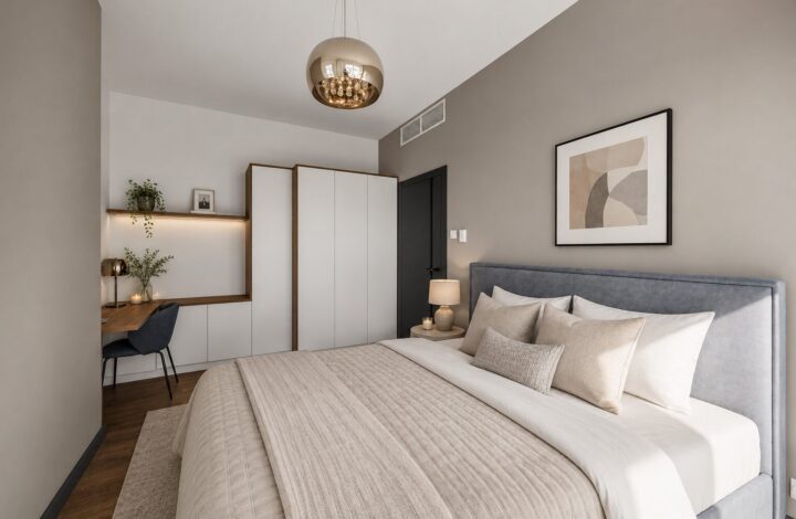 Apartament z Panoramą Miasta | 24 Piętro | Wola
