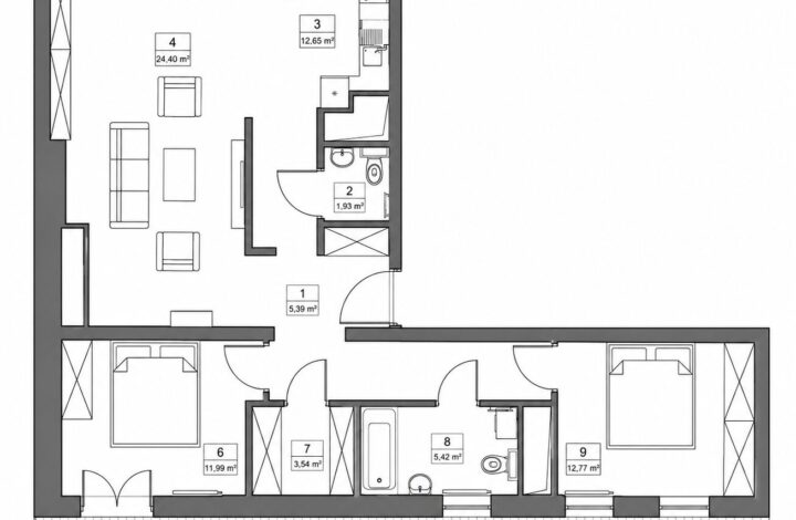 Terrace Apartment | Art Deco | Górnośląska