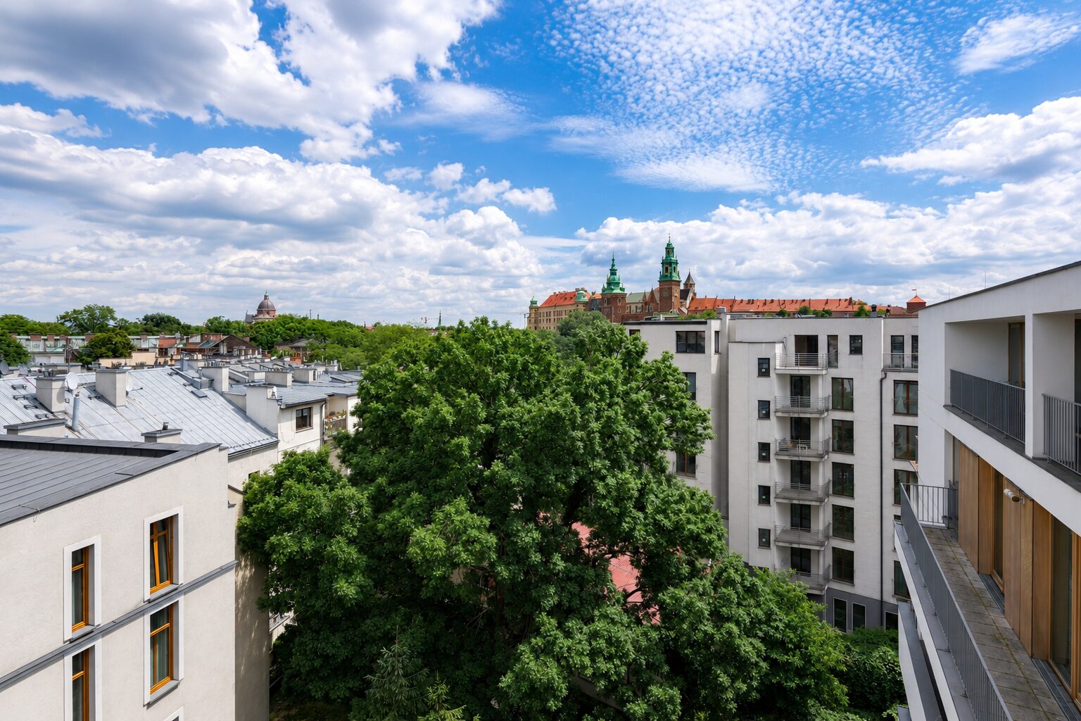 Penthouse z widokiem na Wawel | Angel Plaza