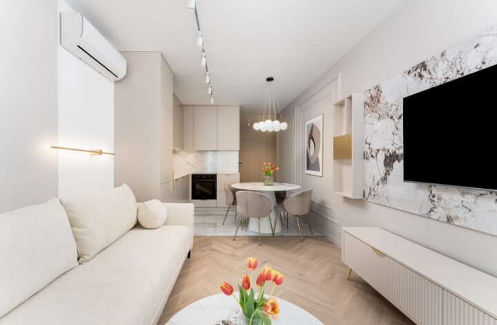 Jasny apartament w Młynach Mogilska!