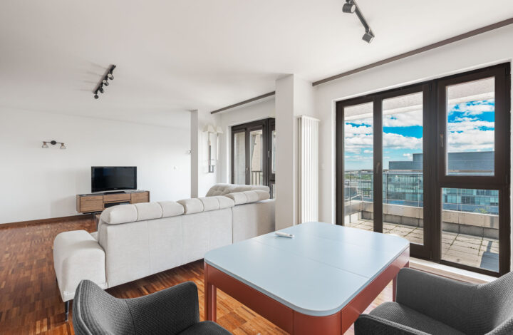 Penthouse | Grzybowska | Panorama miasta