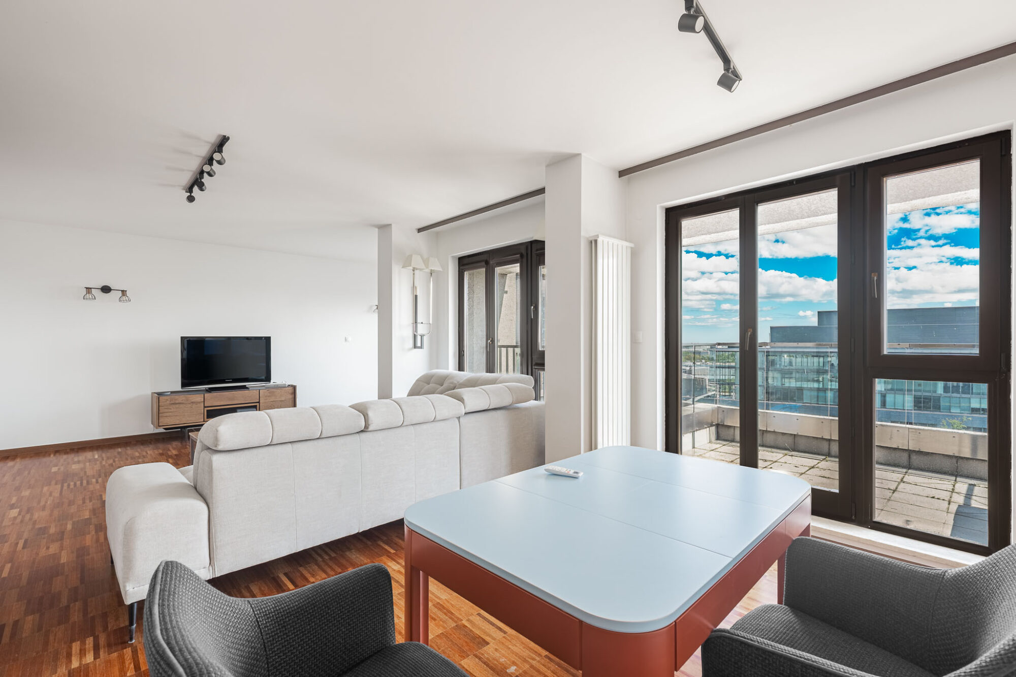 Penthouse | Grzybowska | Panorama miasta