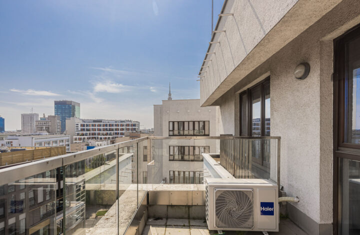 Penthouse | Grzybowska | Panorama miasta
