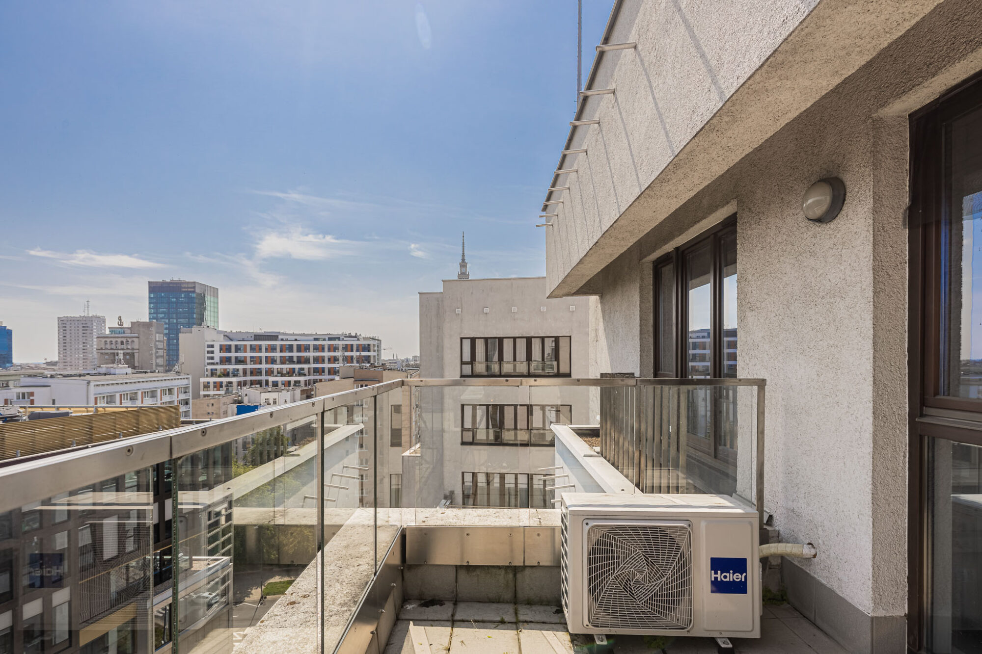 Penthouse | Grzybowska | Panorama miasta