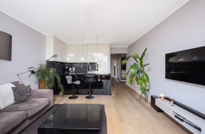 Stylish Apartment with Two Balconies