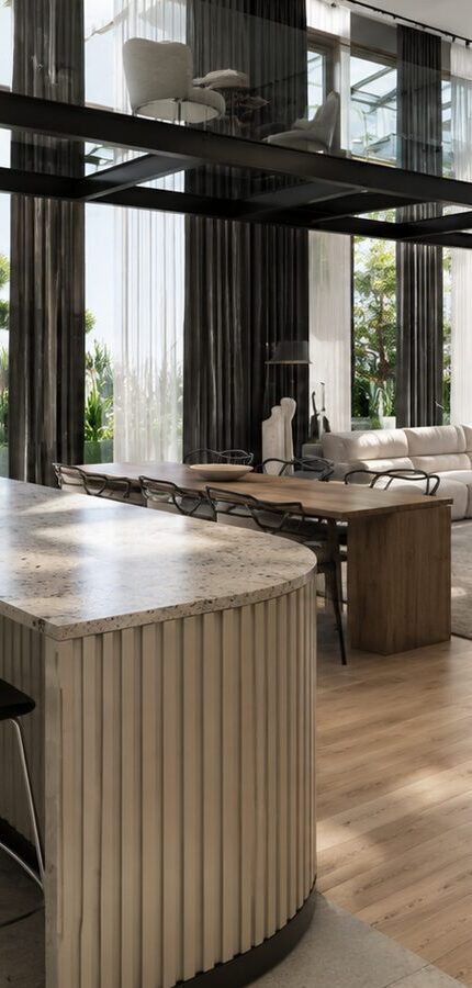 Penthouse przy Błoniach z tarasem na dachu