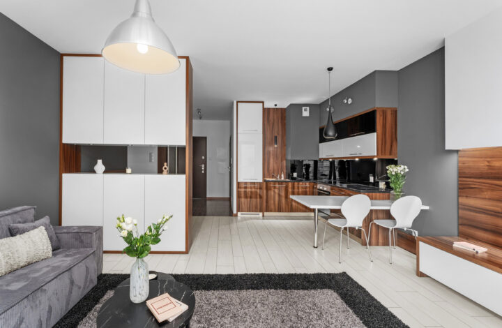 Studio with a large balcony | Wiślane Tarasy