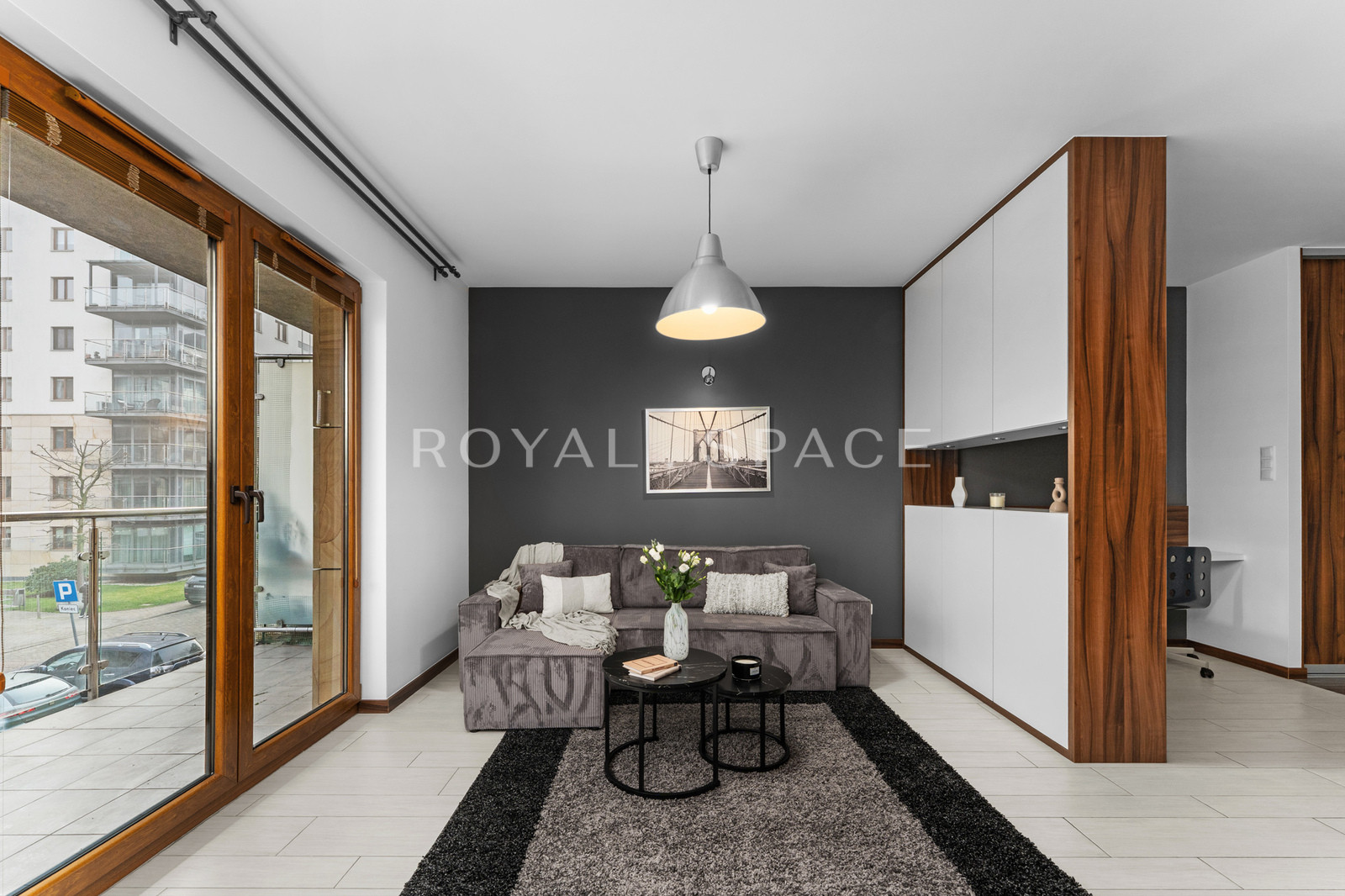 Studio with a large balcony | Wiślane Tarasy