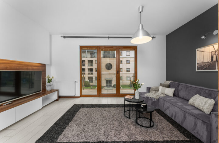 Studio with a large balcony | Wiślane Tarasy