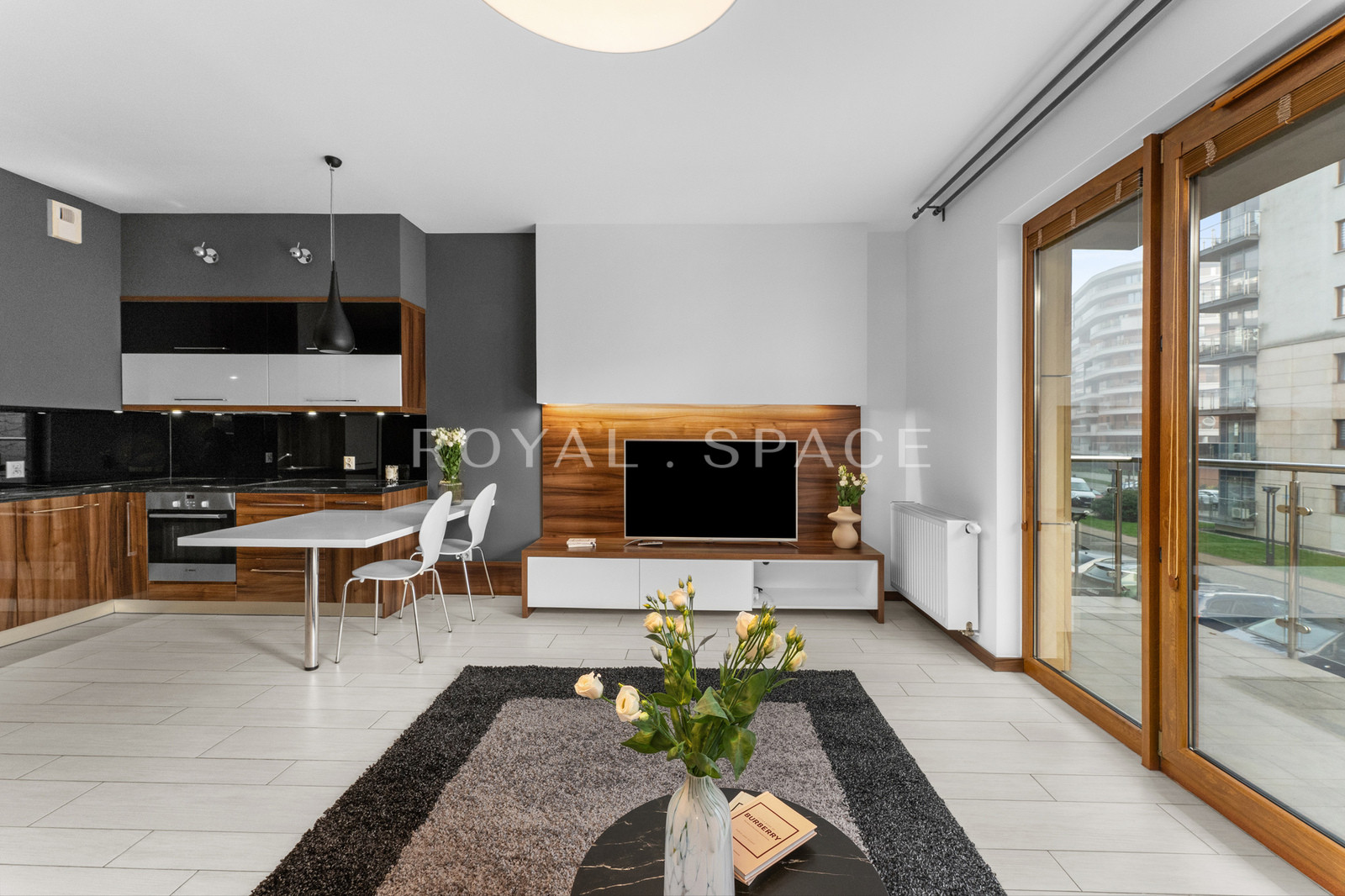 Studio with a large balcony | Wiślane Tarasy
