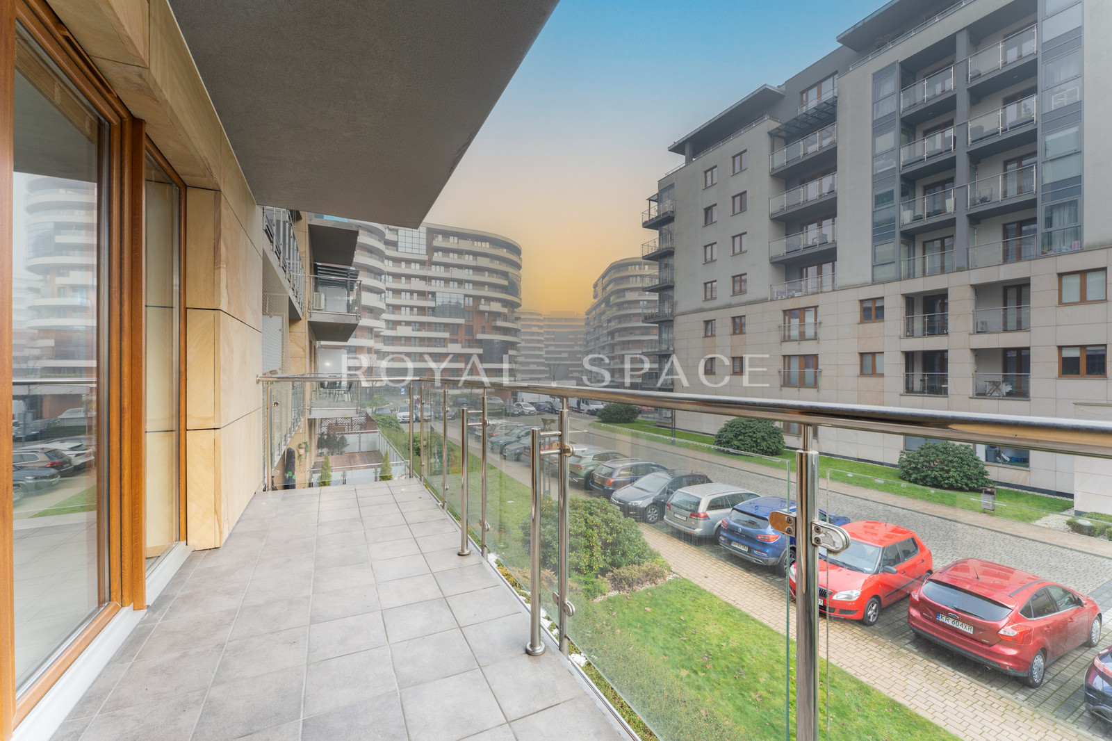 Studio with a large balcony | Wiślane Tarasy