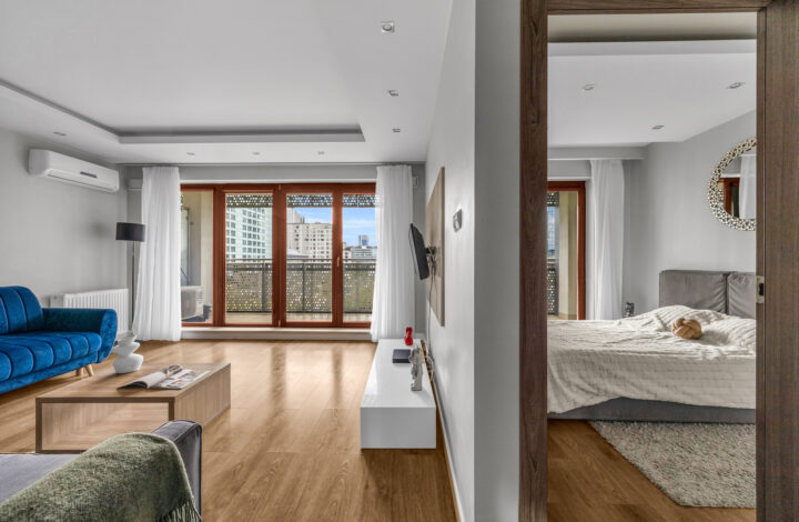 Apartament z dużym balkonem | Oxygen