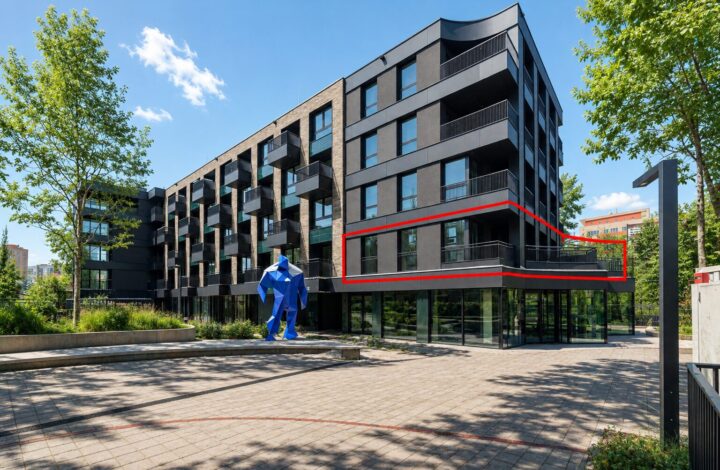 Przestronny apartament z 20 metrowym tarasem!