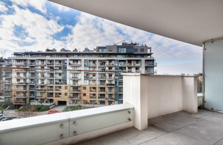 Apartament z balkonem na Wiślanych Tarasach 2.0