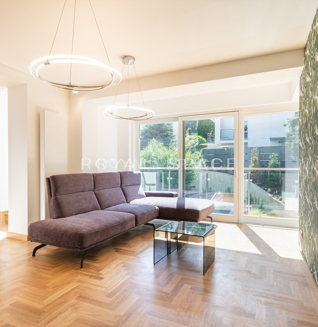 New House with Beautiful Views in Wola Justowska