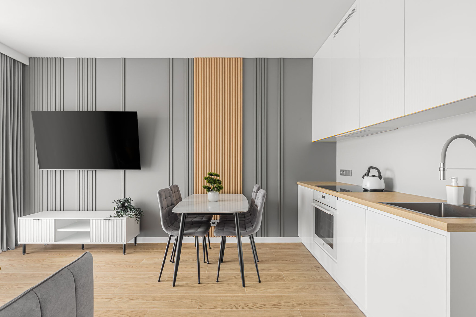 Nowoczesne 3 pokoje z 2 miejscami postojowymi