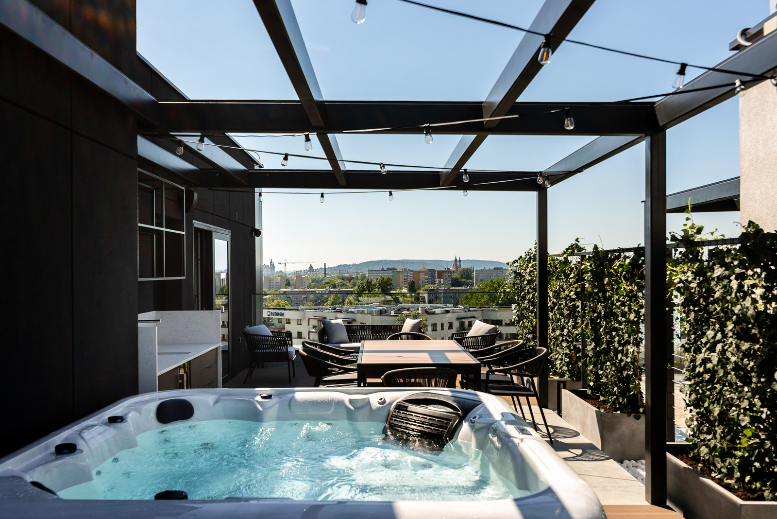 Luksusowy penthouse z jacuzzi i sauną na tarasie!