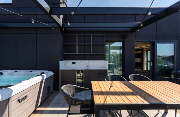Luksusowy penthouse z jacuzzi i sauną na tarasie!