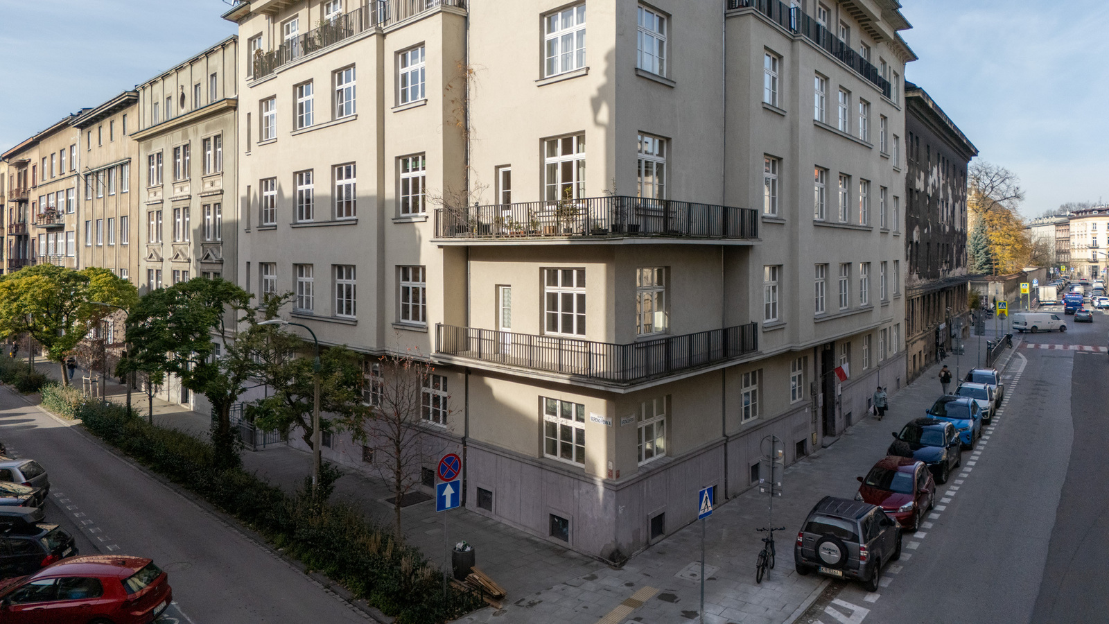 Narożny apartament z 2 balkonami w sercu Krakowa!