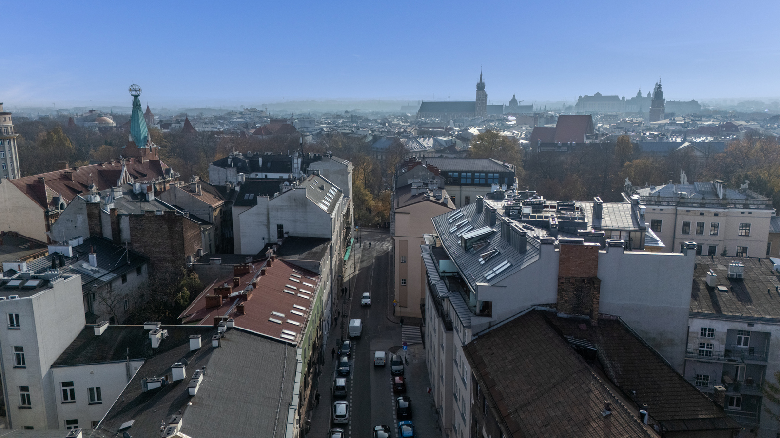 Narożny apartament z 2 balkonami w sercu Krakowa!
