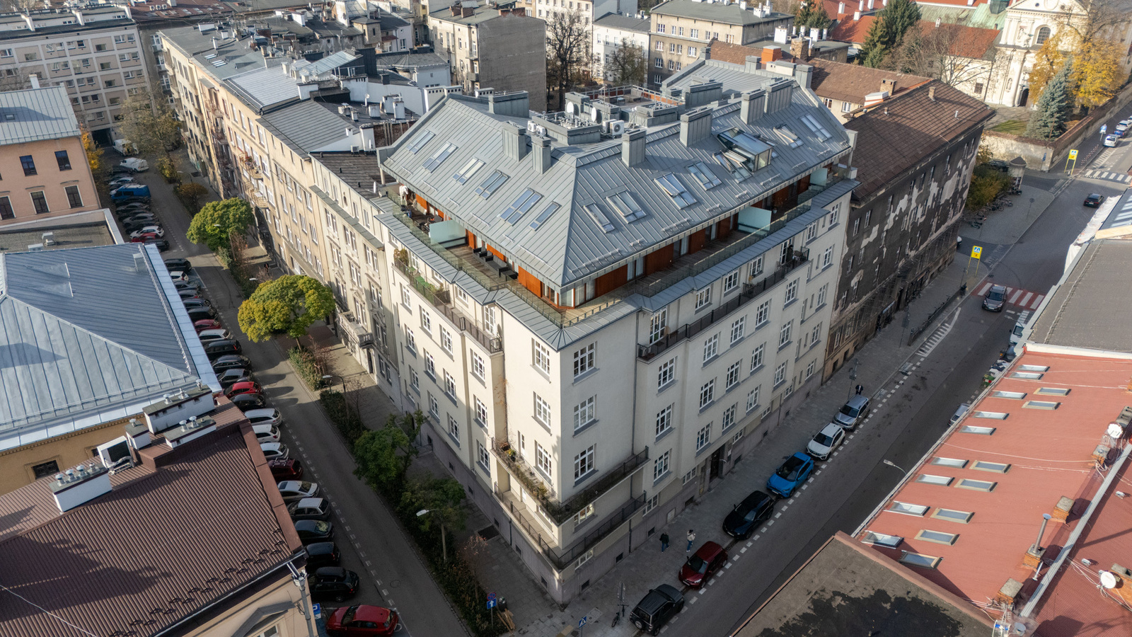 Narożny apartament z 2 balkonami w sercu Krakowa!