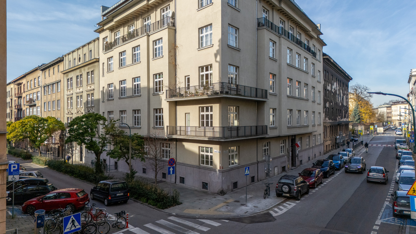Narożny apartament z 2 balkonami w sercu Krakowa!