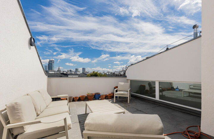 Penthouse z tarasem na dachu | Stara Ochota