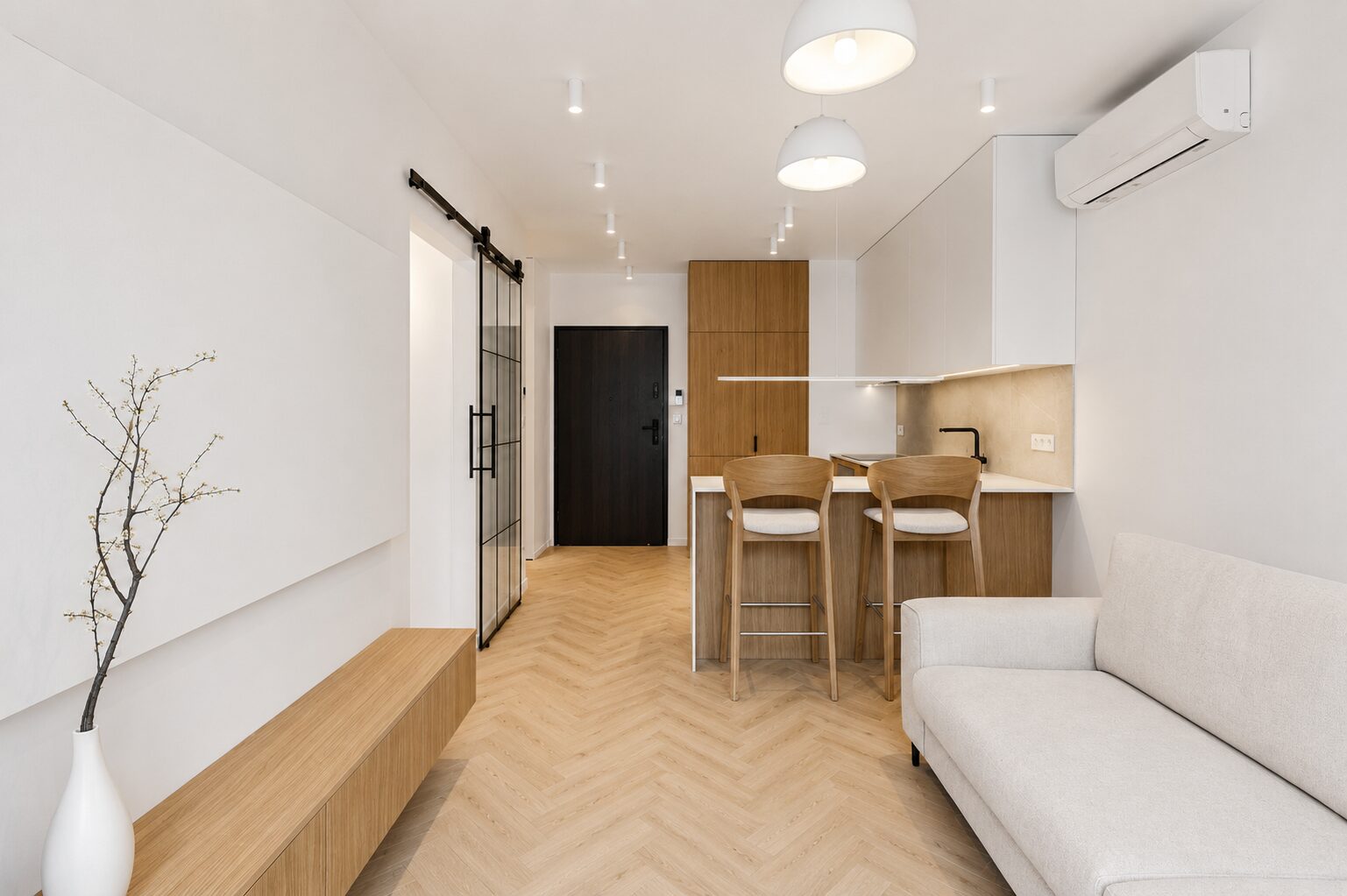 Nowoczesne 2 pokoje z garażem, 35 m², 2025 r.
