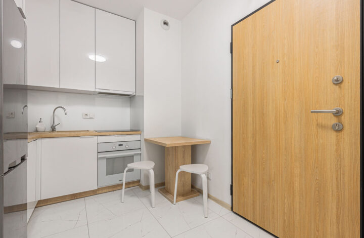 Modern Studio Apartment with Garden | Mokotów