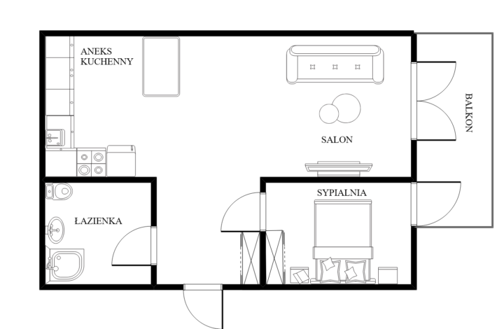 Przestronny apartament obok CH Serenady!