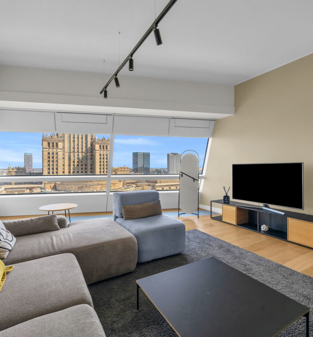 Apartament w Złota 44 z widokiem na PKiN