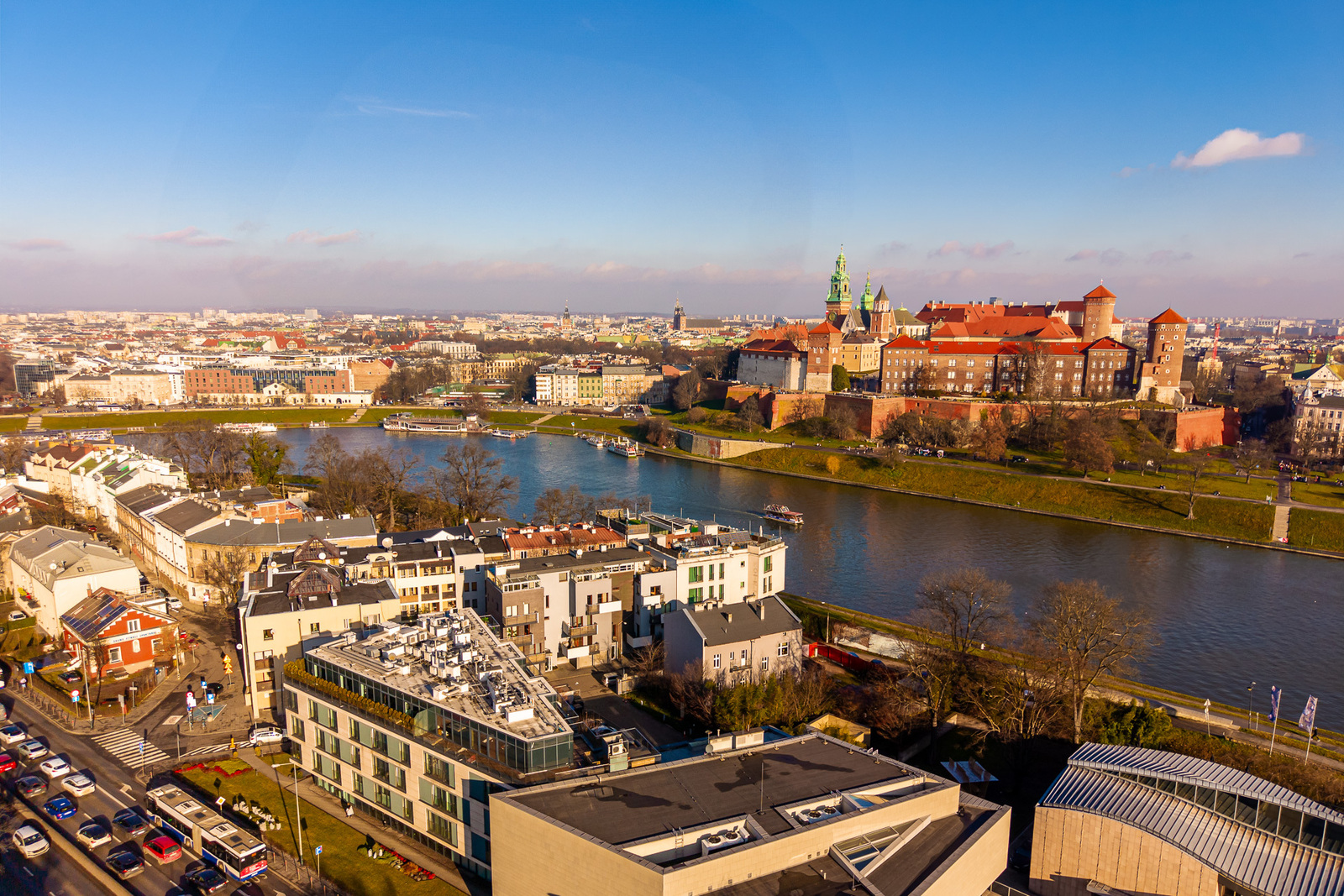 Bright penthouse with a View of Wawel!