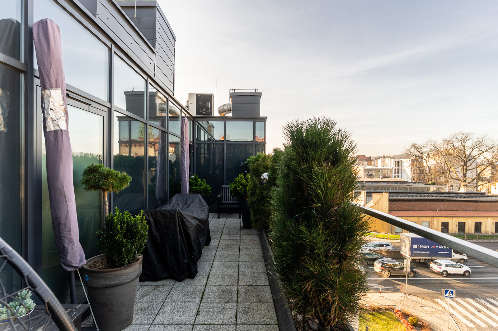 Bright penthouse with a View of Wawel!