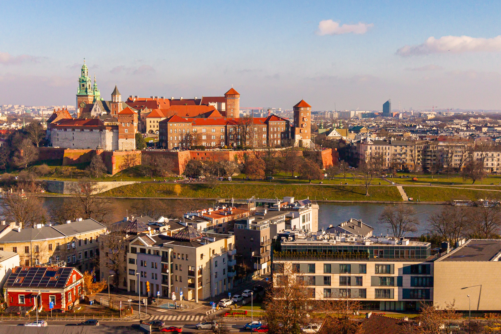 Bright penthouse with a View of Wawel!