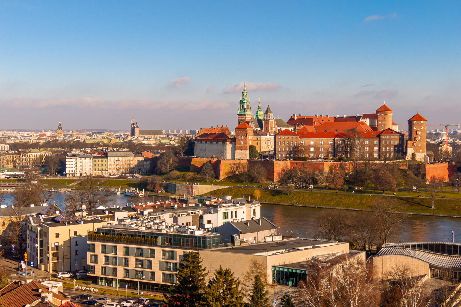 Bright penthouse with a View of Wawel!