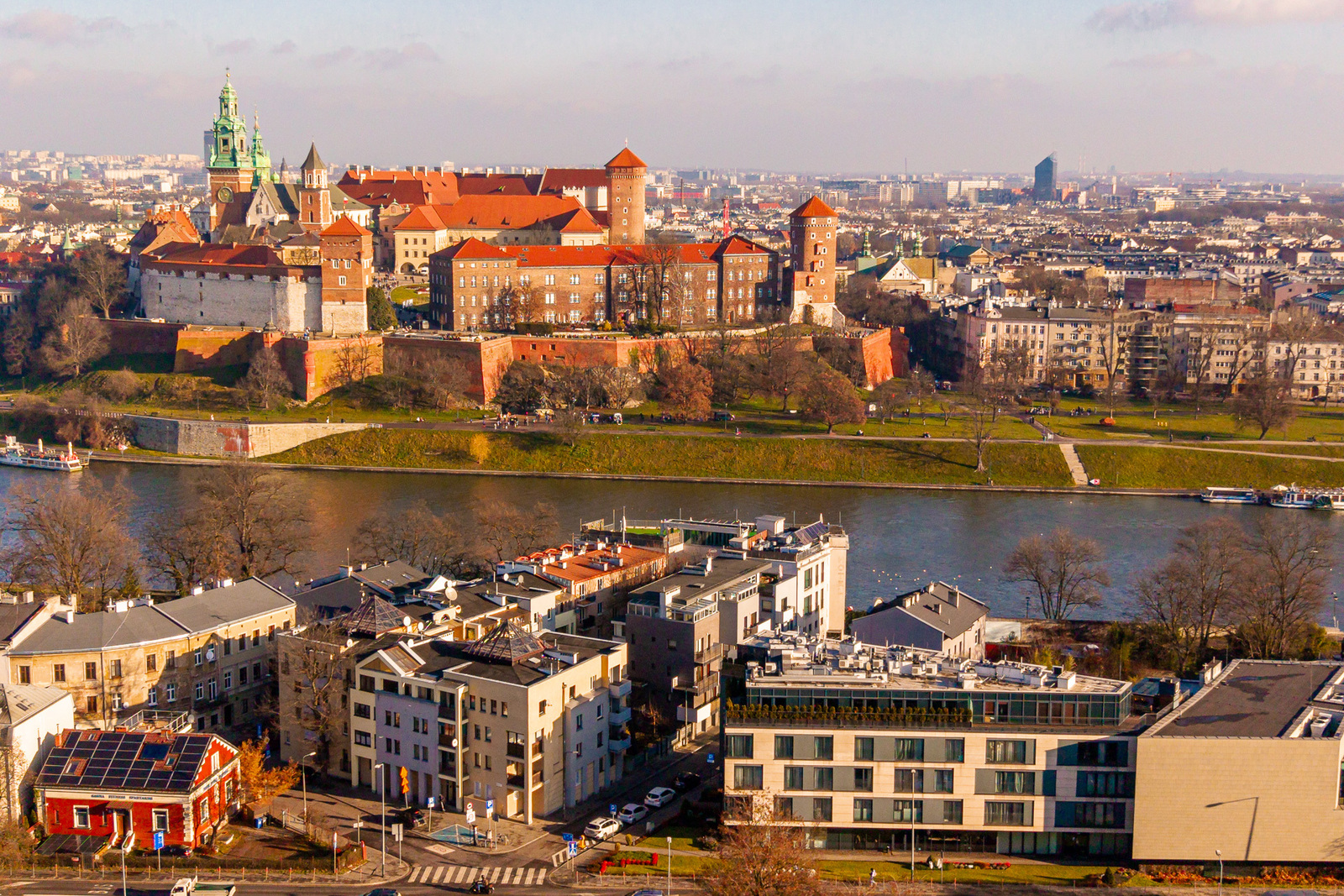 Bright penthouse with a View of Wawel!