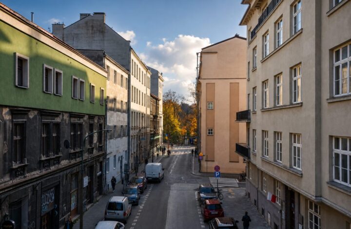 Corner apartment with 2 balconies in Old Town!