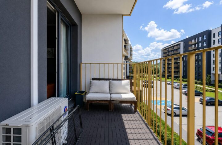 Mieszkanie z balkonem i klimą | Pet friendly