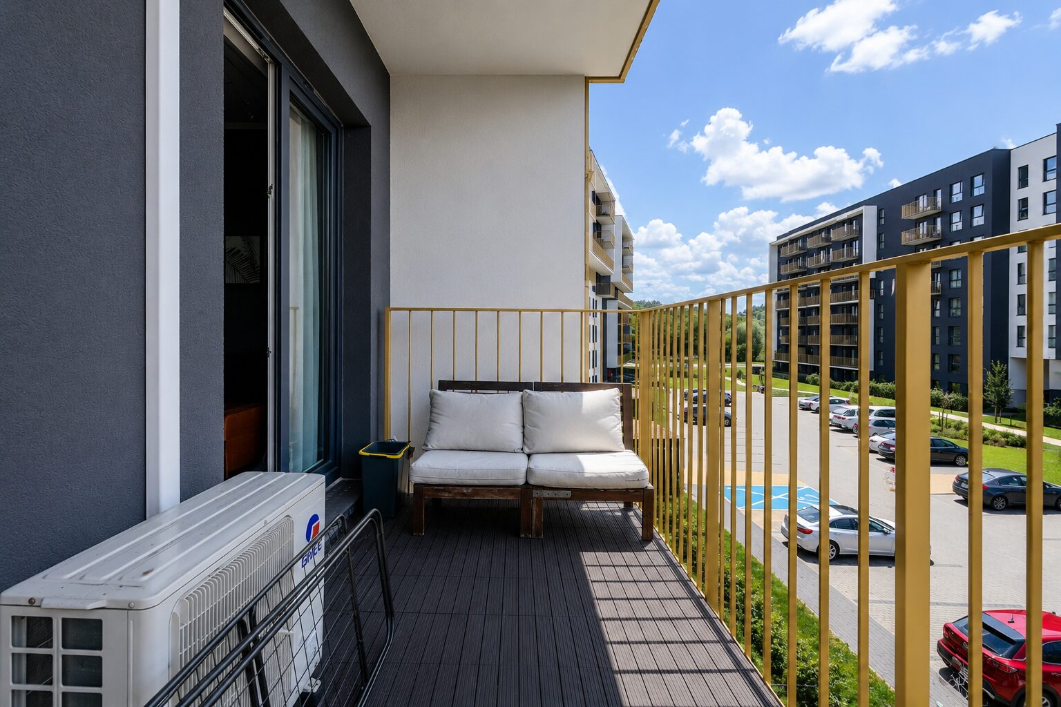 Mieszkanie z balkonem i klimą | Pet friendly