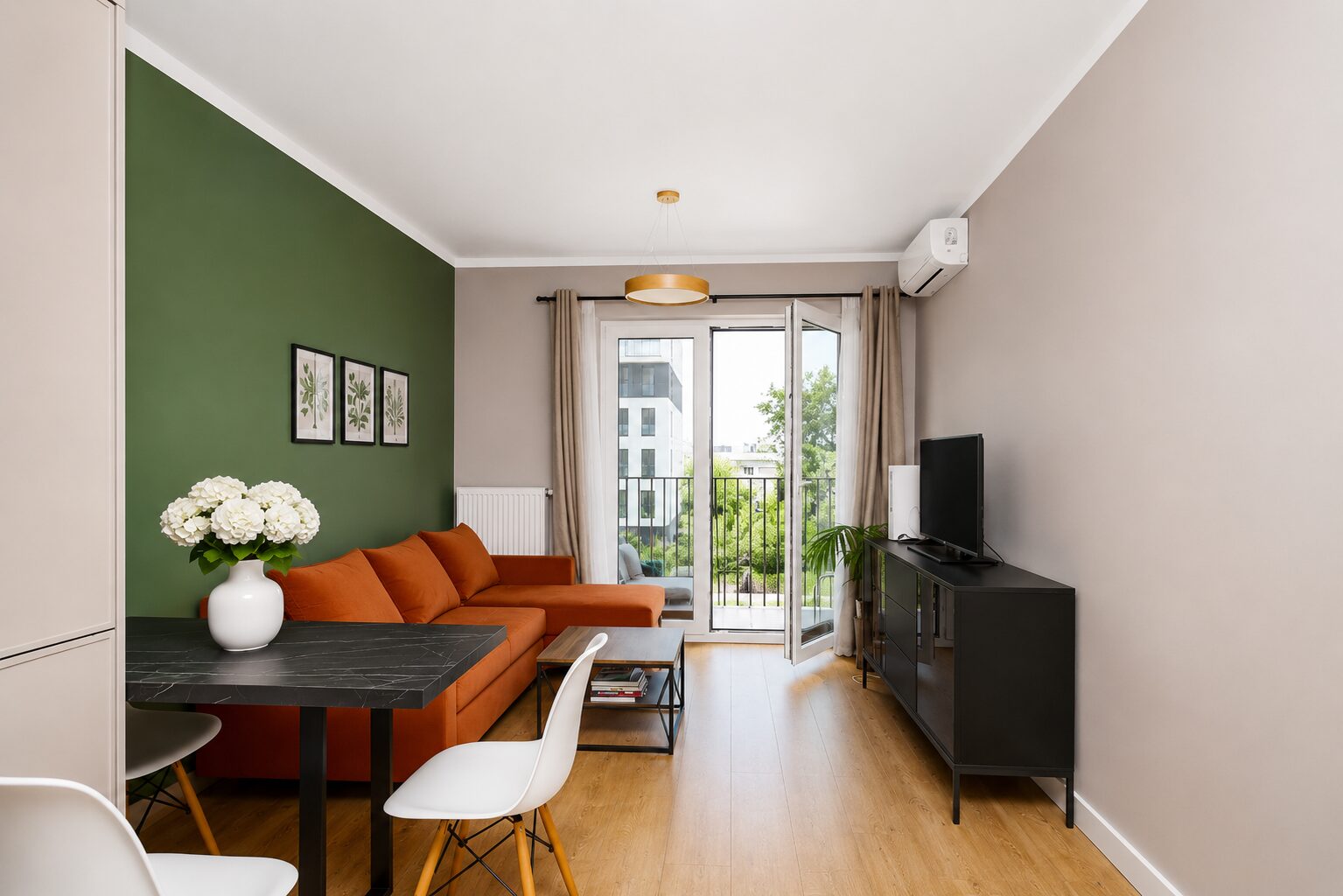 Mieszkanie z balkonem i klimą | Pet friendly