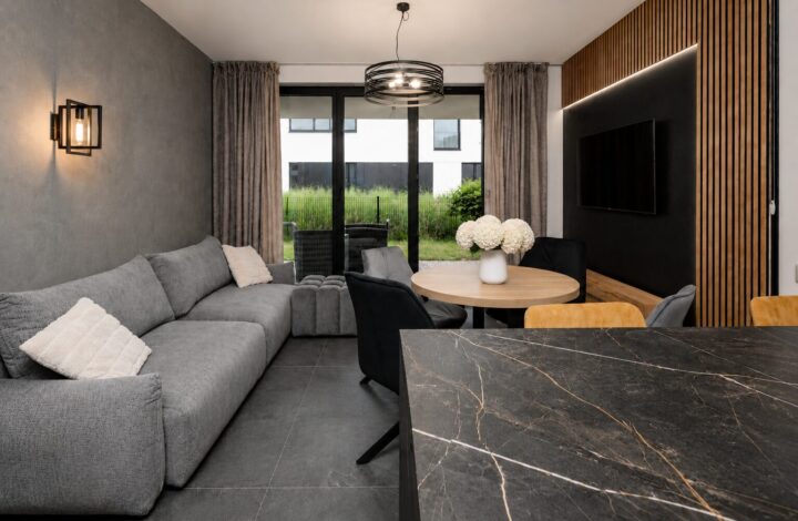 Apartament z ogródkiem na kameralnym osiedlu