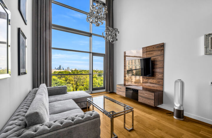Loft z Panoramą Warszawy | Qbik