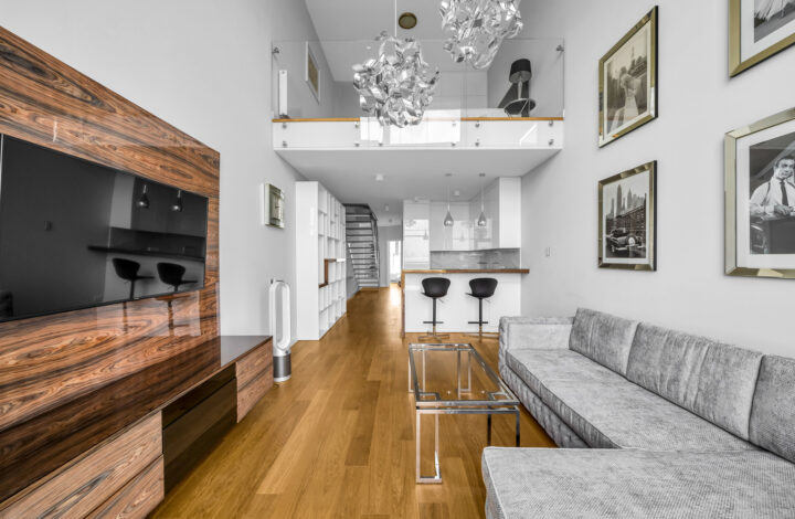 Loft z Panoramą Warszawy | Qbik