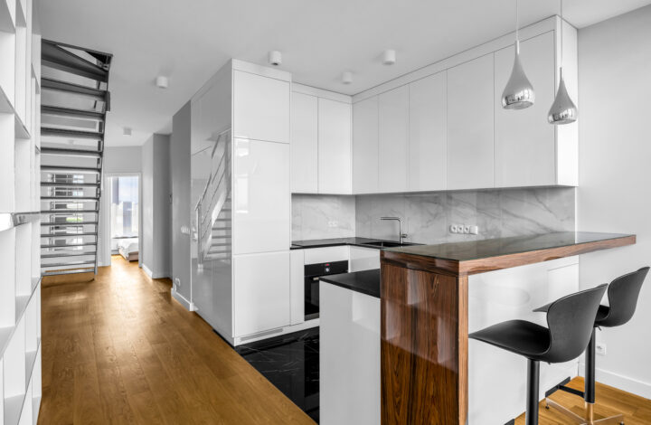 Loft z Panoramą Warszawy | Qbik