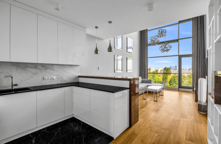 Loft z Panoramą Warszawy | Qbik