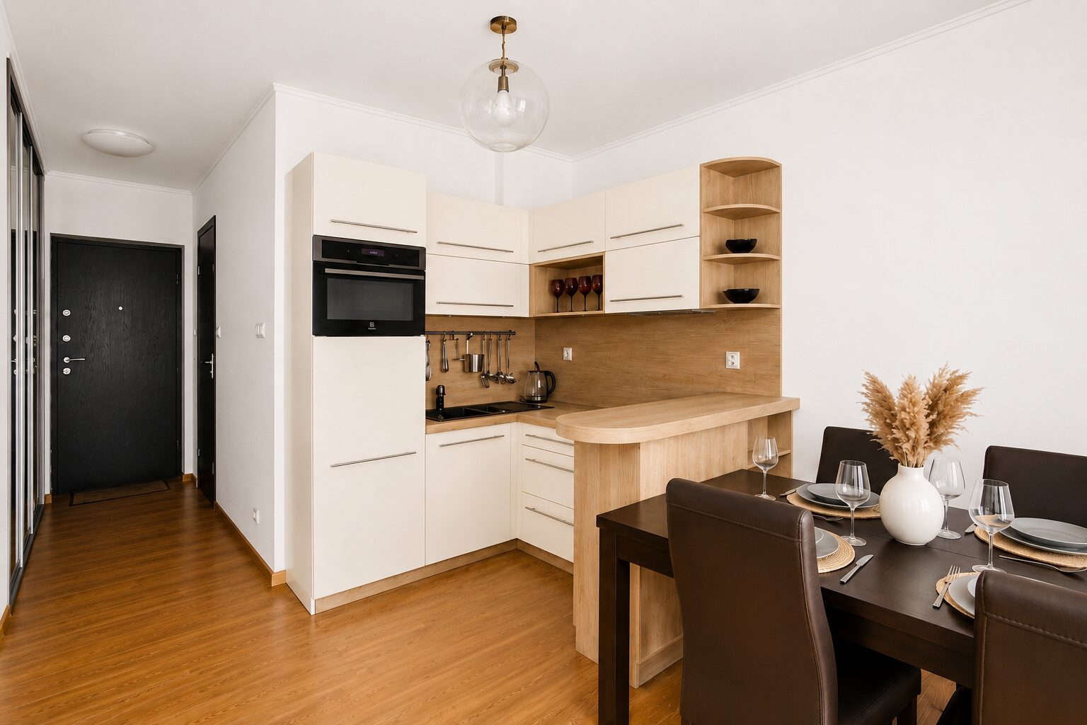 Duże studio z  balkonem na Wiślanych Tarasach 1.0