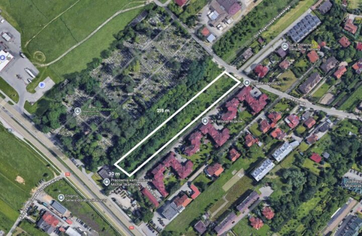 Service-use plot on Na Polach Street – Pasternik